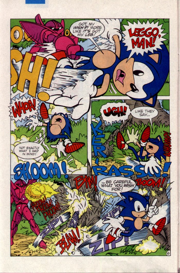 Sonic - Archie Adventure Series April 1995 Page 6